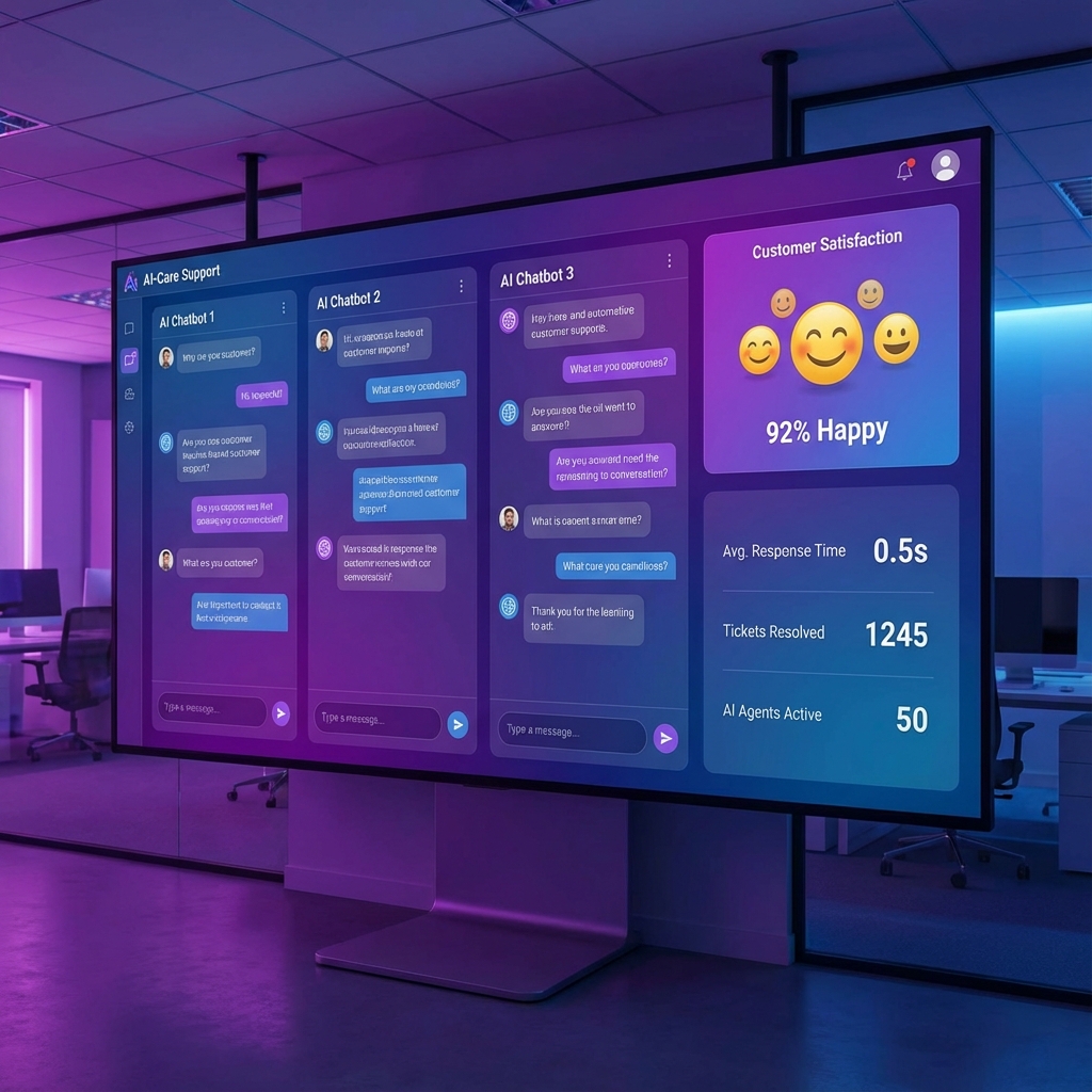 A clock emoji being paused by a robot arm, symbolizing time saved through automation